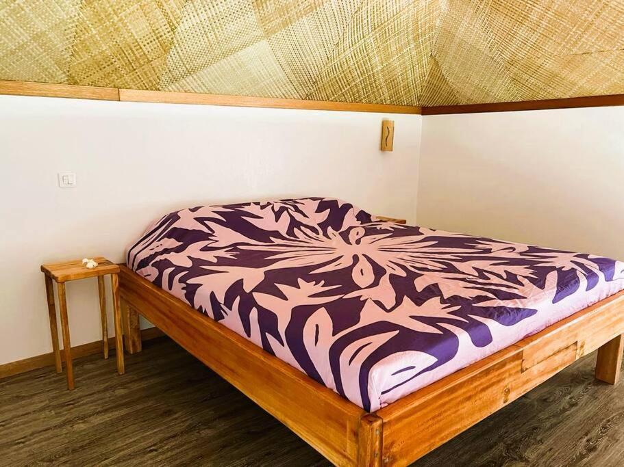Bungalow Tiarii, Avec Acces Direct A Une Plage Privee Tevaitoa Exterior foto